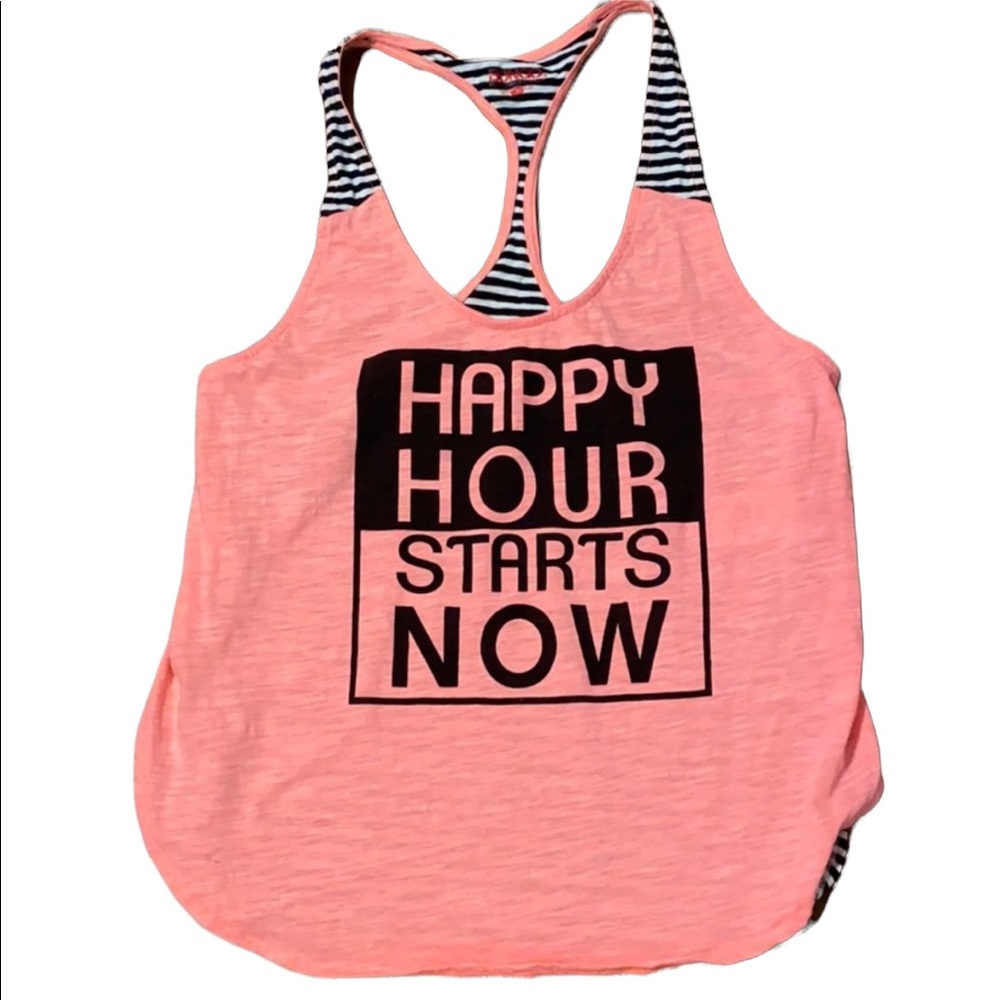 Happy Hour Starts Now tank top